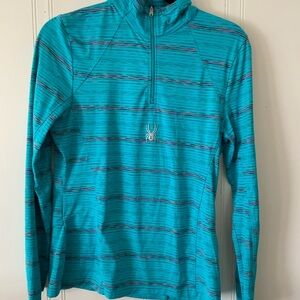 Spyder Teal Long Sleeve Top